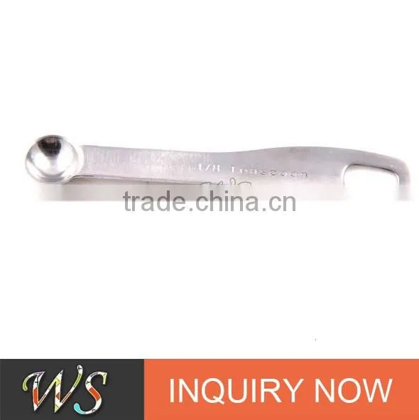 WS-SP01 5-Pcs Stainless steel coffee measuring spoon for cooking and bake,salt pepper spoon