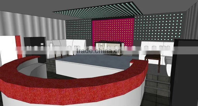 Amazing RGB dj table for night club decor