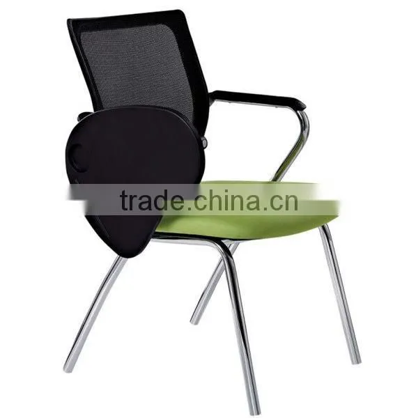 Sled leg mesh conference table chairs