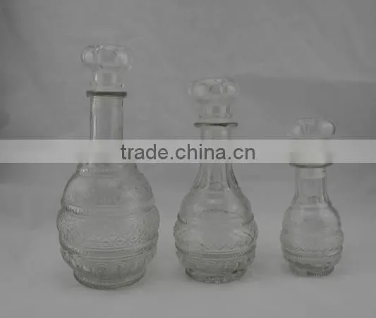 diamond long-necked glass brandy cognac cocktails drinks bottle