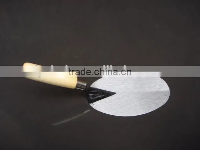 construction tools bricklaying trowel with wooden handle brick trowel