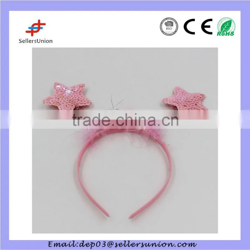 Sequined Star Holiday Party Dedicated Accessories Baby Hair Band