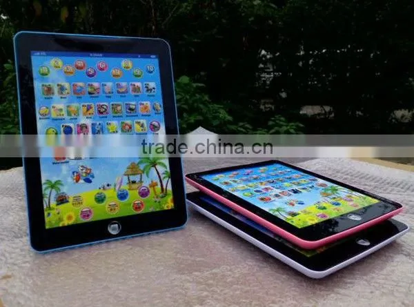 hottest lifelike plastic ipad laptop education toy for kids,suplier on alibaba