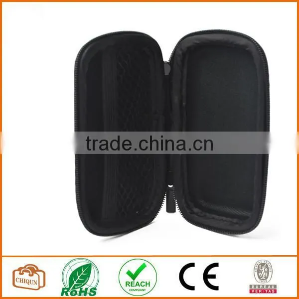 Blue Color Rectangle Shaped Hard Earphone Headset EVA Case for Bluetooth Earphone