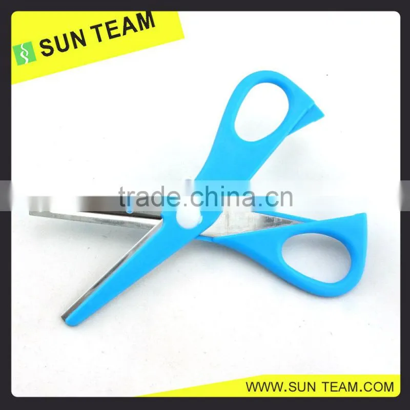 SC043 5-1/4" New design children safe paper cutting student scissors with ABS handle