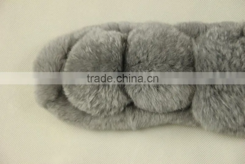 High Quality Knitted Rex-Rabbit Scarf