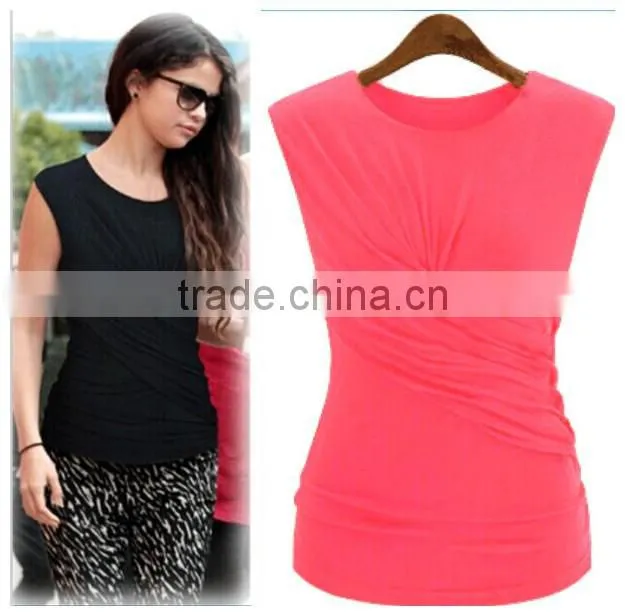Tropical Blouses 2015 summer women new fashion shirts casual cropped new cheap clothes china tops exclusive style shirts