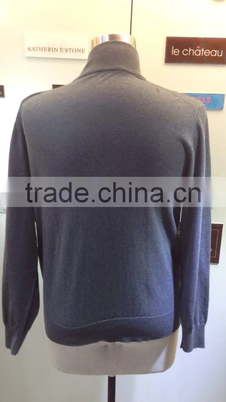 2015 new fashion men's dress in 12GG pullover
