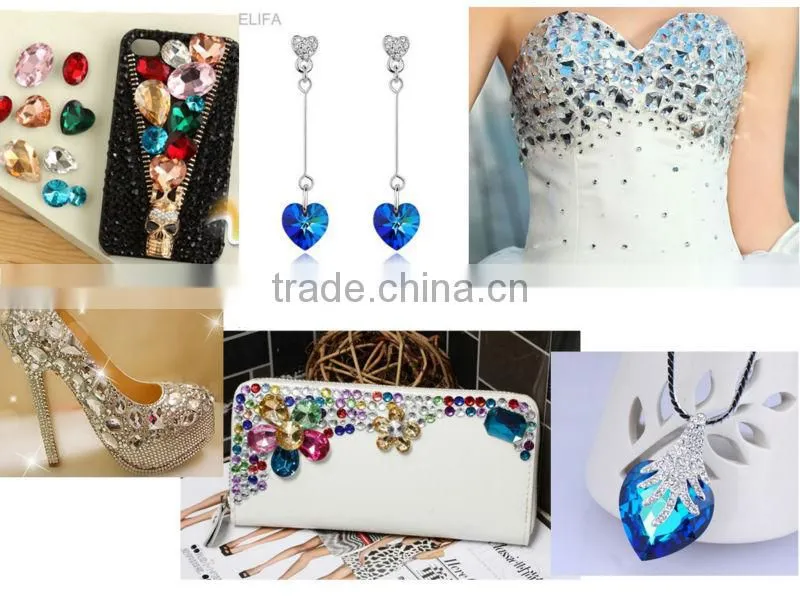 crystal button for sofa shoe upholstery decorative glass crystal button