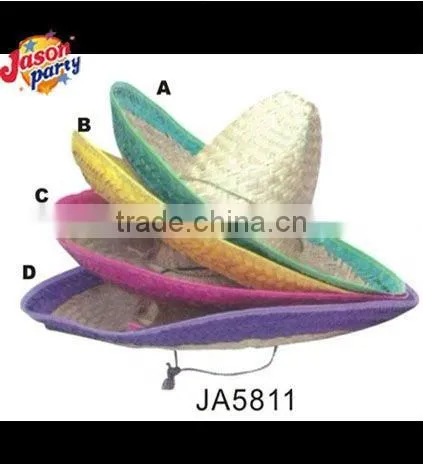 2012 Hat Party Ideas straw cowboy hat Girls Straw Hats