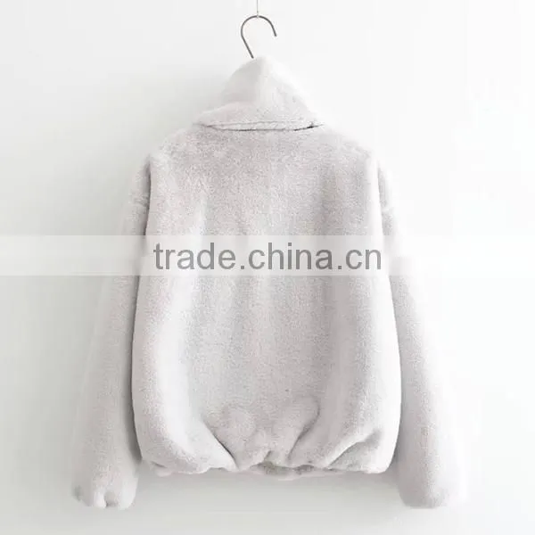 100%cotton thick warm pullover hoodie with scarf
