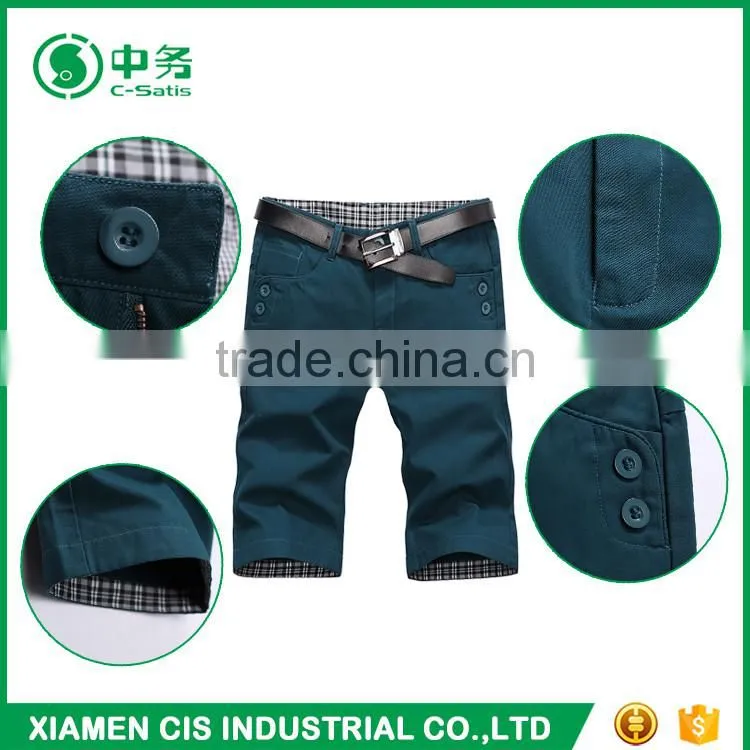 New Fashion Summer 100% Cotton Bermuda Shorts for Men
