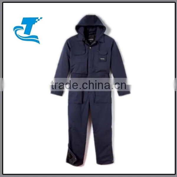 Hot Sale Cheap Lined Coverall With Hood
