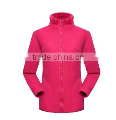 Wholesale custom women polar fleece jacket winter jacket High quality women jacket