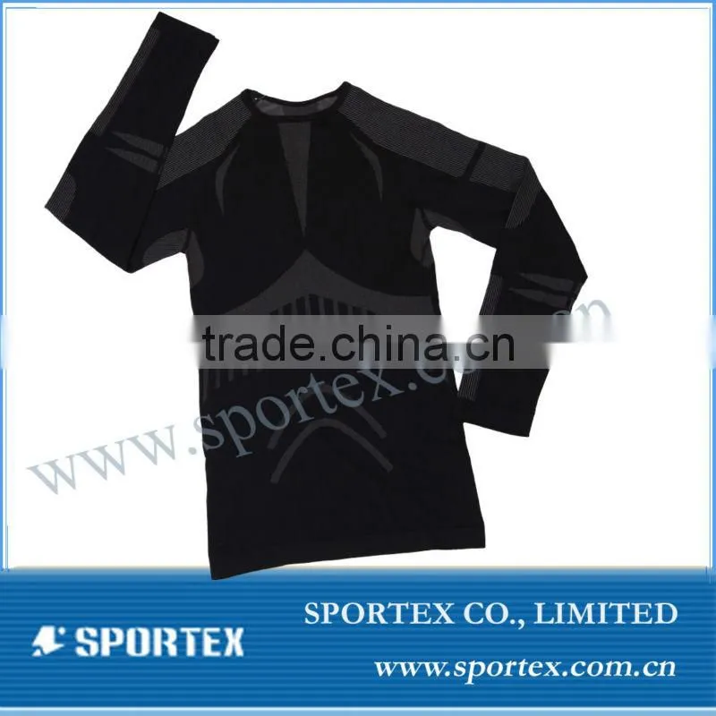 Mens OEM Nylon/spandex compression wear/mens compression top wear/printing compression wear