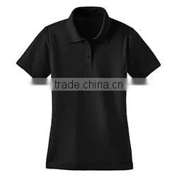 Wholesale latest slim fit blank polo shirts cheap plain girls tshirt