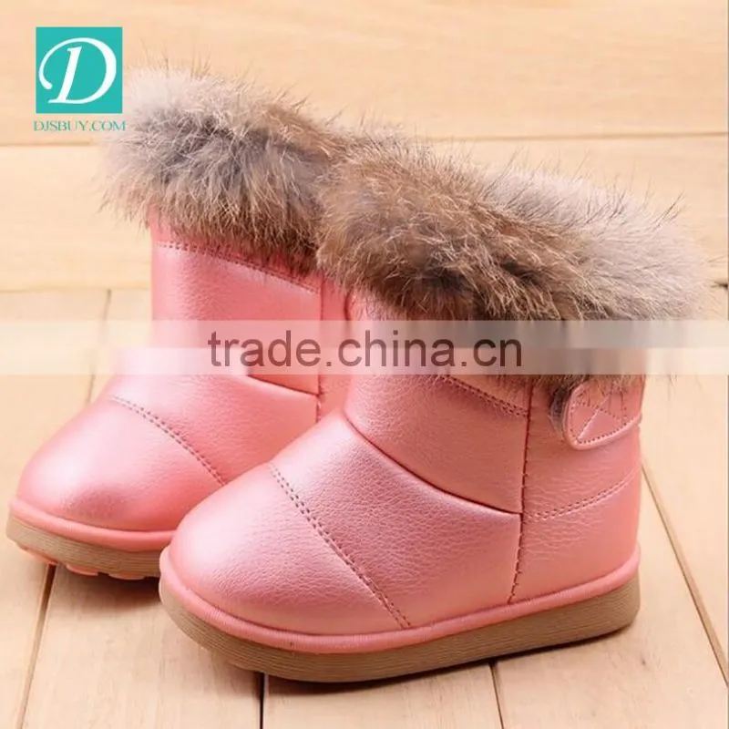 Winter Girls Boots Flat Kids Boots Designed Light-weight Children Casual Boots