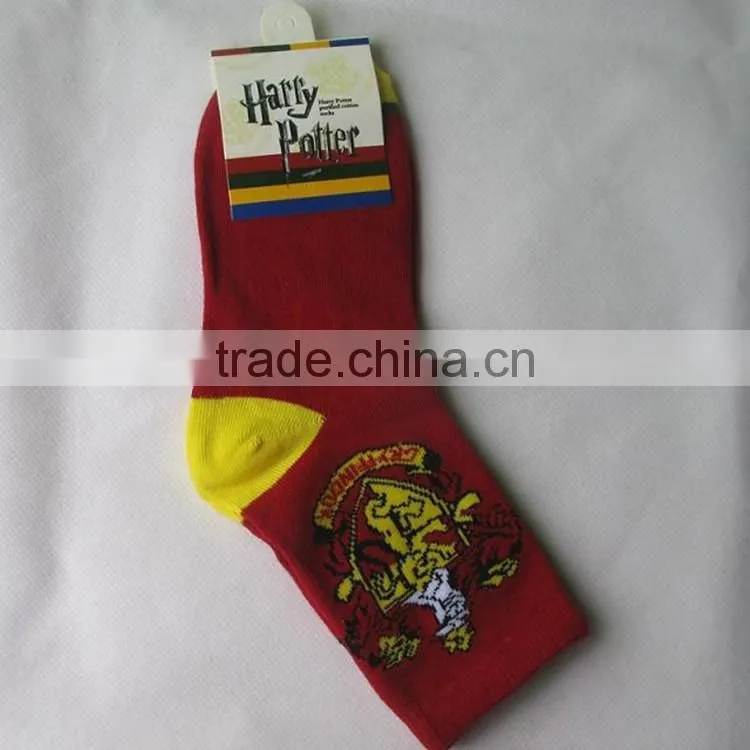 High quality Harry Potter socks,Gryffindor Ravenclaw Hufflepuff Slytherin teen students tube socks