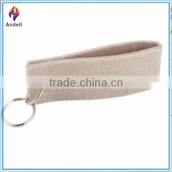 The Jubilee Felt Keychain In Multicolor With Metal Split Key Ring