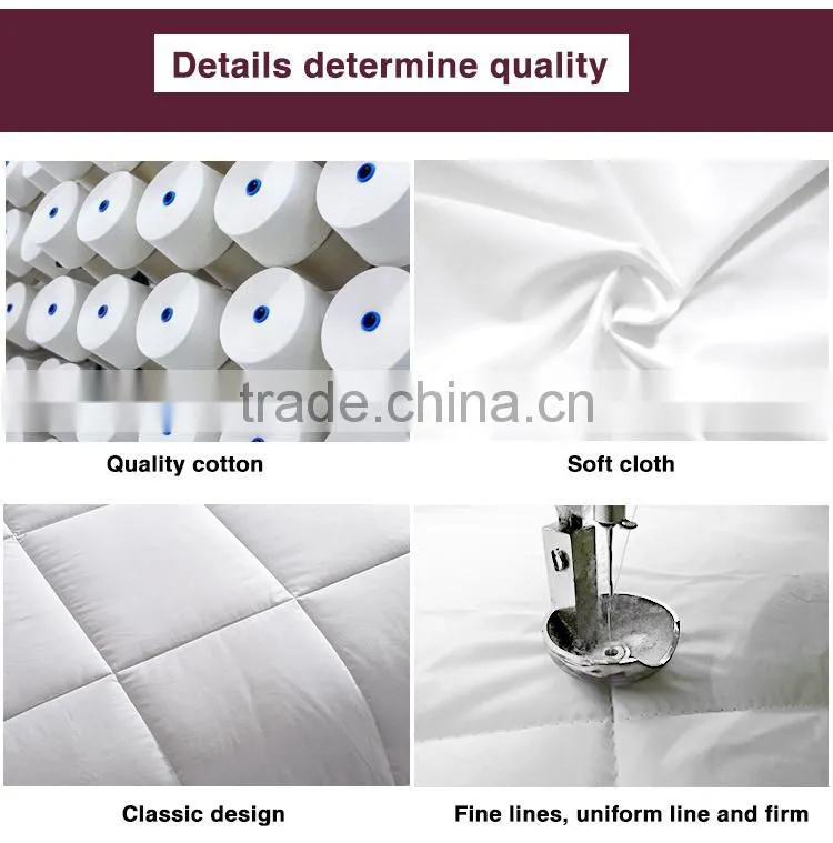 Wholesale Cheap Hotel White Duck/Goose Feather Down Quilt Duvet