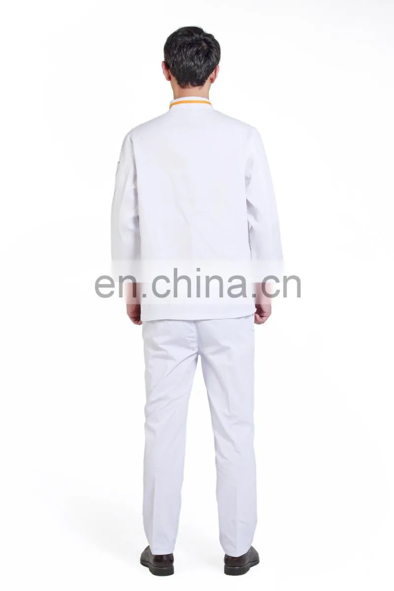 Cheap restaurant kitchen uniform chef coat for sale