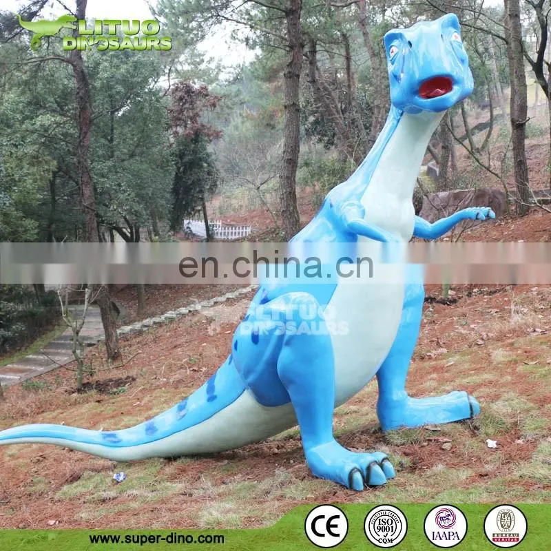 Putt Golf Courses Cartoon Dinosaur Statue For Mini Golf Decor