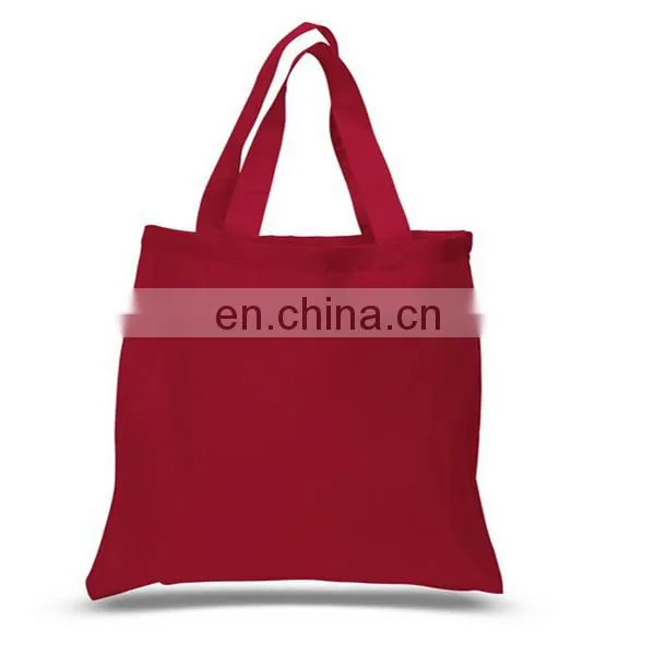 2015 Hot sale Cotton Canvas Tote Bags high quality logo printed