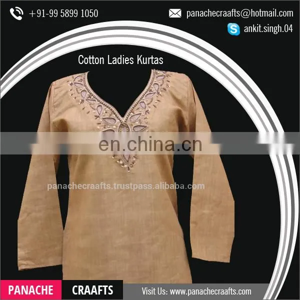 Beaded Ladies Kurta at Wholesale Price