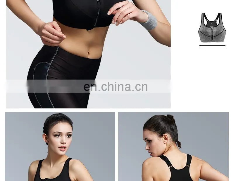 Sports Bra Women Fitness Yoga Padded Push Up Breathable Gym Bra#1102