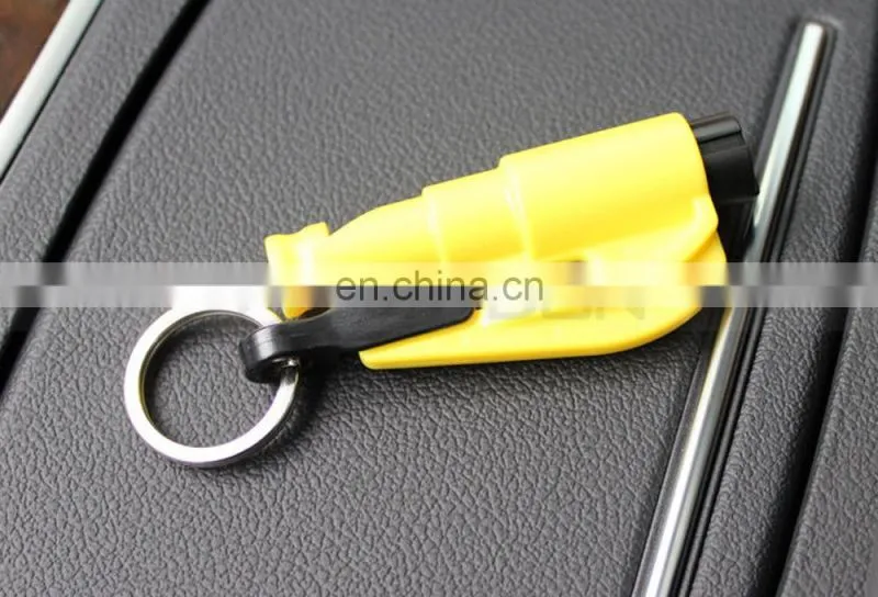 3 in 1 Safeguard Seatbelt Cutter Whistle Emmergency Hammer Car Window Breaker Car Glass Breaker