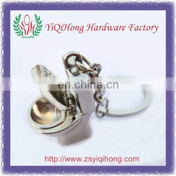 Rubber Duck made into metal key chain