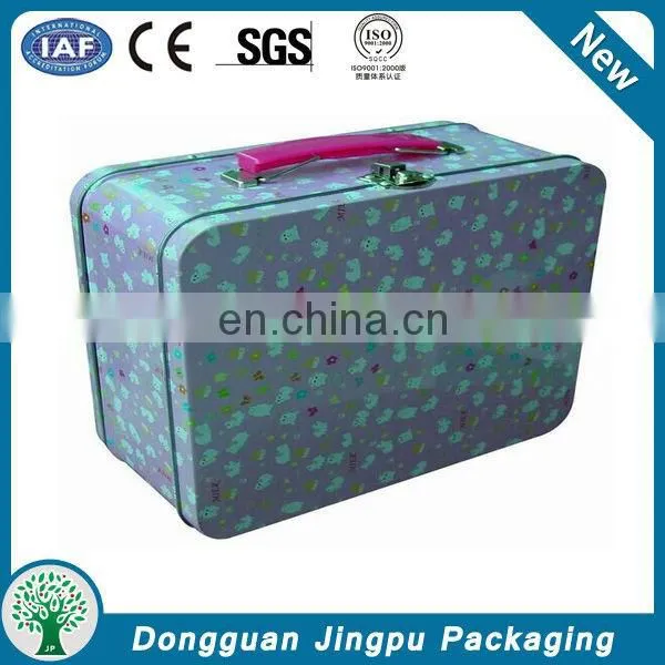 Food material 0.23mm tinplate childs lunch bag