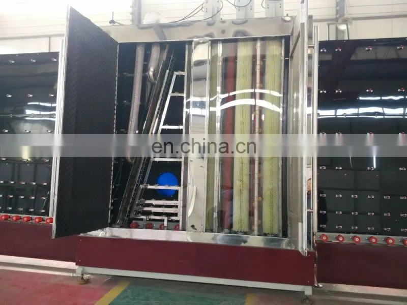 Glass Washing Machinery vertical float glass washing machine 2500x3500mm