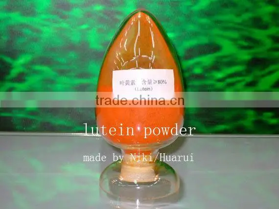 Non Pollution Reddish Yellow Lutein Powder