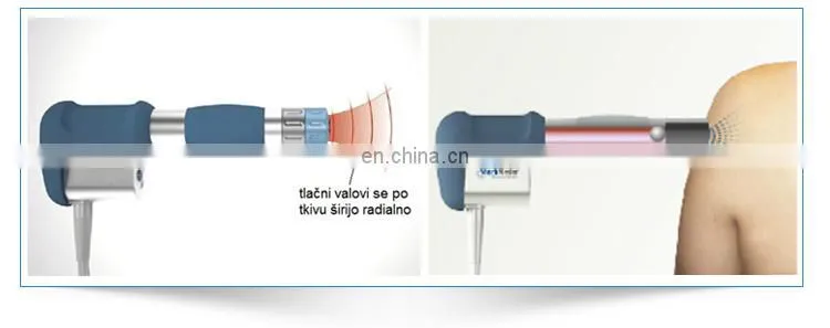 Home use fisioterapia extracorporeal shock wave therapy back pain relief equipment