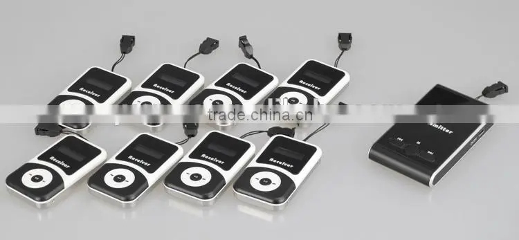 Wireless tour guide system / Tour guide receiver for wireless tourist guide