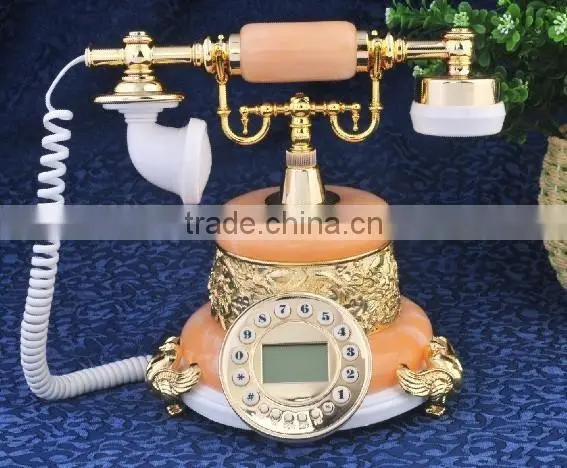 home decoration rhinestone telephone