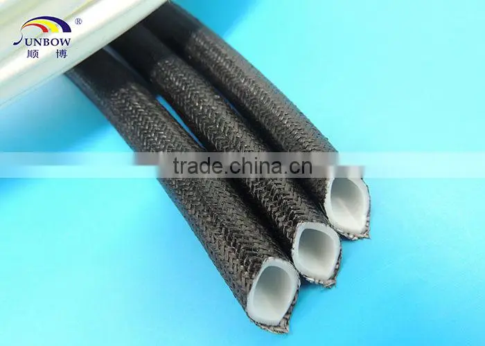 SUNBOW MFG Heat Resistant High Temperature Resistant Braided Glassfiber Tube