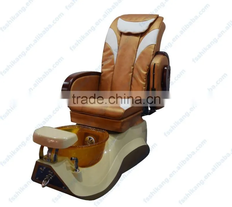 New design whale portable pedicure chair no plumbing