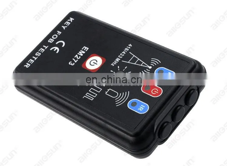 Remote Controller Tester Radio Frequency Keyfob Tester Handheld Portable Infrared Remote Test all-sun EM273