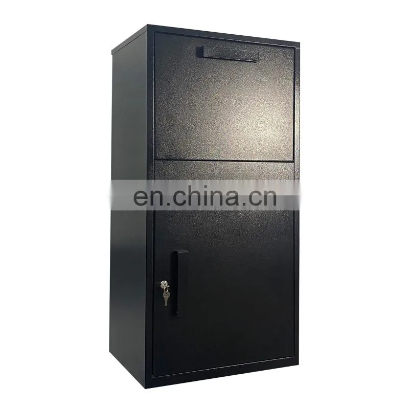 Customized Apartment Mailbox Bulk Buying Outdoor Package Mailbox Metal Parcel Drop Box Product