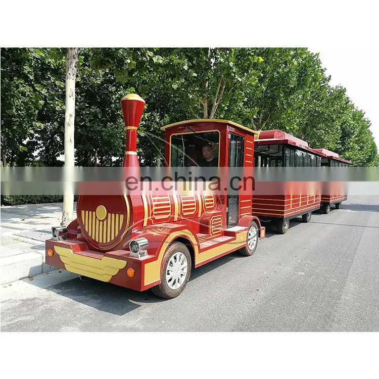 Fun fair commercial kids trackless train