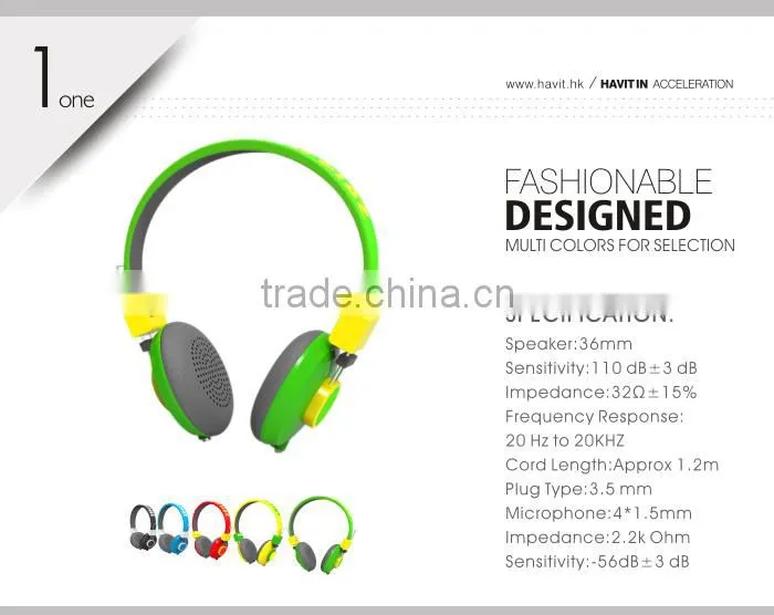 multi bright colored sharing popular stereo music partner headphone