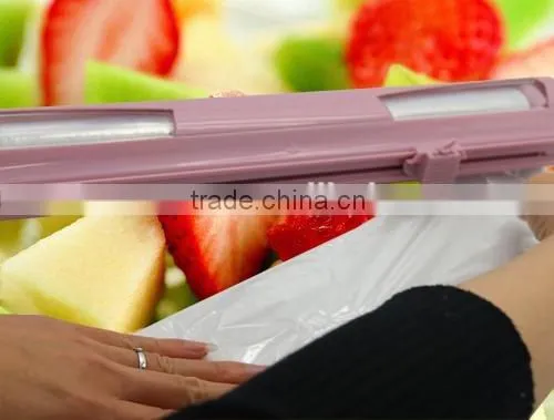 Patent product Plastic wrap and foil paper cutter Safety Plastic Wrap Cutting Dispenser Case Aluminum Foil Paper Wrap Cutter NEW