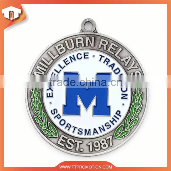 Hot sale customized military medal with ribbon
