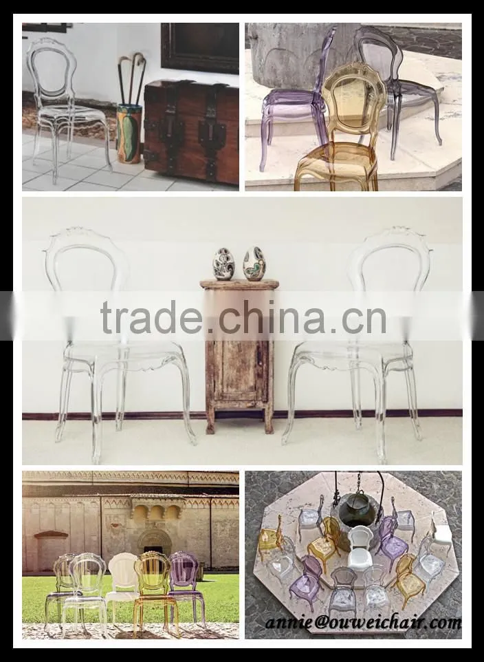 Elegent Polycarbonate Wedding Chair