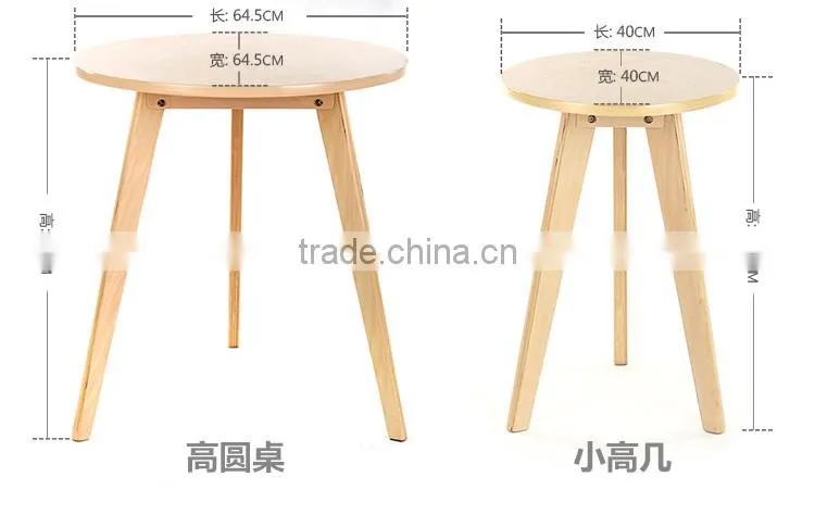 Fashion and elegant design soild wood restaurant dining table