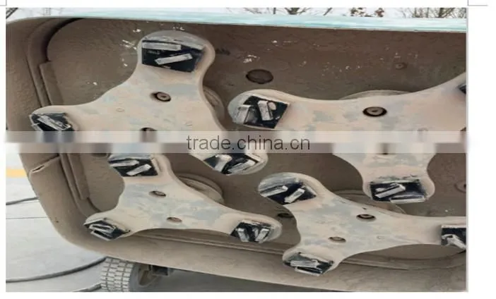 New hybrid mixed bond diamond wet polishing pads for concrete floor