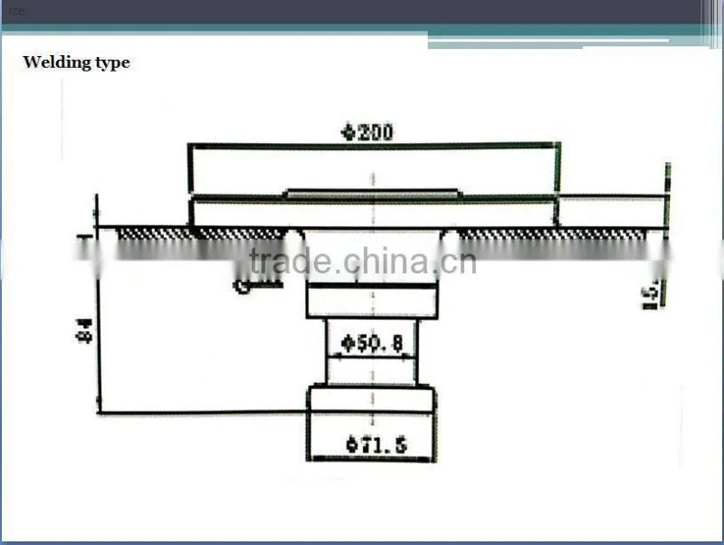 trailer welding kingpin