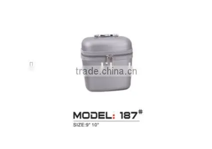 cosmetic bag luggage set grey cosmetic case